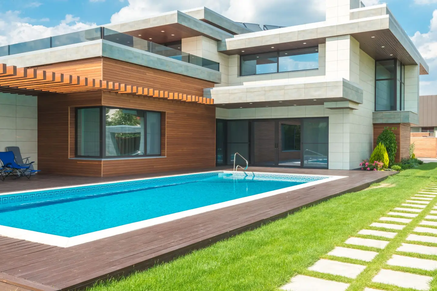 Swimming pool built in Brocklehurst, NSW